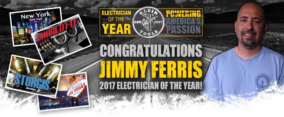 Klein Tools 2017 Electrician of the Year - Winner!