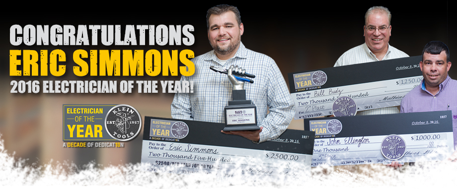 Klein Tools 2016 Electrician of the Year - Winners!